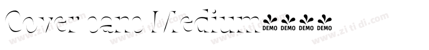Cover sans Medium字体转换